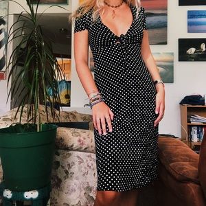 ✨Host Pick✨ vintage polka dot dress ✨
